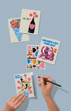 Load image into Gallery viewer, Merci Champagne Greeting Card