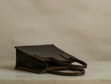 Load image into Gallery viewer, Leather Dock Bag- Bebe in Brown Latigo
