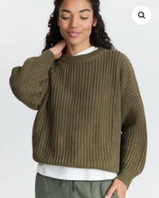 Load image into Gallery viewer, The Chunky Knit Sweater- Olive Green
