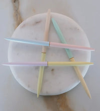 Load image into Gallery viewer, Pastel Lights Duo Tone Slim Pen- Set of Four