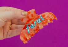 Load image into Gallery viewer, Feral Rhinestone- Hair Claw