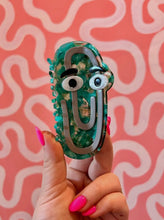 Load image into Gallery viewer, Sir Paperclip- Hair Claw