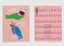 Load image into Gallery viewer, Cheers Dahling - Everyday Greeting Card