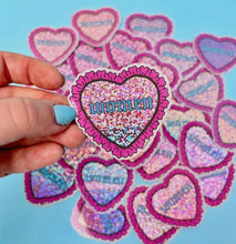 Load image into Gallery viewer, Heart Women Glitter Sticker
