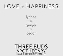 Load image into Gallery viewer, Love + Happiness- Hand Poured Soy Candle