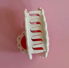 Load image into Gallery viewer, Laced Hearts - Hair Claw