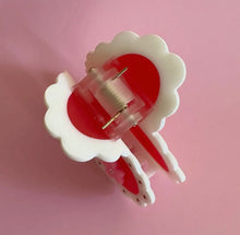 Load image into Gallery viewer, Laced Hearts - Hair Claw