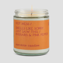 Load image into Gallery viewer, Hot Mess Candle (Rhubarb & Pink Pepper)
