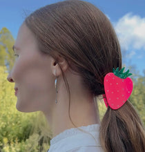 Load image into Gallery viewer, Neon Strawberry - Hair Claw