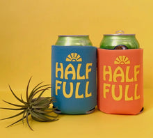 Load image into Gallery viewer, Half Full / Half Empty Can Cooler-Two Color Choices