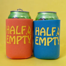 Load image into Gallery viewer, Half Full / Half Empty Can Cooler-Two Color Choices