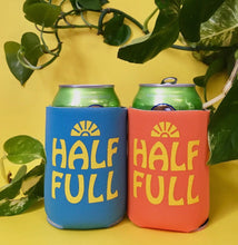 Load image into Gallery viewer, Half Full / Half Empty Can Cooler-Two Color Choices