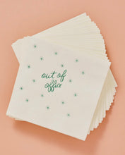 Load image into Gallery viewer, Out of Office Cocktail- Napkin Set