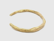 Load image into Gallery viewer, Luna Gold Cuff Bracelet