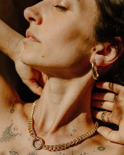 Load image into Gallery viewer, Golden Rectangle Hoops