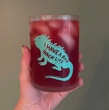 Load image into Gallery viewer, Rich Inner Life Drinking Glass