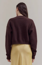 Load image into Gallery viewer, Chocolate brown- Knitted Sweater