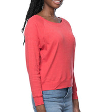 Load image into Gallery viewer, Spring Flowers Pia Tri Blend Pullover: Lilac