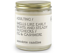 Load image into Gallery viewer, Adulting (Fig & Cashmere) Glass Jar Candle - Good Judy (.com)