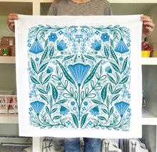 Load image into Gallery viewer, Blue Blossoms- Tea Towel - Good Judy (.com)