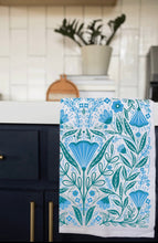Load image into Gallery viewer, Blue Blossoms- Tea Towel - Good Judy (.com)