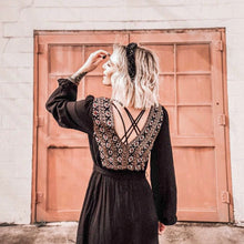 Load image into Gallery viewer, Braided Velvet Headband - Smaller Version, Color: Black - Good Judy (.com)