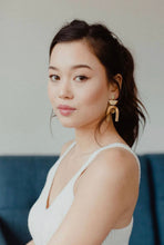 Load image into Gallery viewer, Brass Earrings No. 8 - Good Judy (.com)