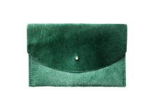Load image into Gallery viewer, Envelope Pouch - Kelp Hair on Hide - Good Judy (.com)