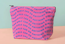 Load image into Gallery viewer, Girls Can Do Anything Jumbo Pouch - Good Judy (.com)