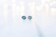 Load image into Gallery viewer, Labradorite Stud Earrings - Good Judy (.com)