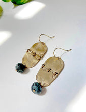 Load image into Gallery viewer, Meridian Earring with Turquoise stone - Good Judy (.com)