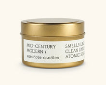 Load image into Gallery viewer, Mid-century Modern (Amber & Vanilla)- Travel Tin Candle - Good Judy (.com)