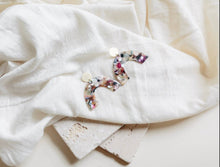 Load image into Gallery viewer, Mineral pattern- Acetate and Brass Arch Stud Earrings - Good Judy (.com)