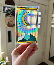 Load image into Gallery viewer, Moon Tarot Card- Suncatcher Window Decal - Good Judy (.com)
