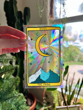 Load image into Gallery viewer, Moon Tarot Card- Suncatcher Window Decal - Good Judy (.com)