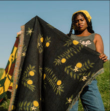 Load image into Gallery viewer, Orange Blossom- Woven Blanket - Good Judy (.com)