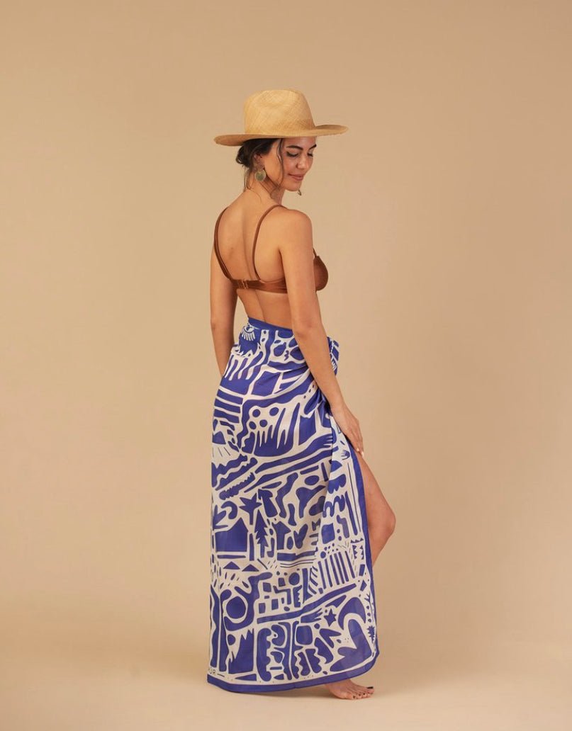 Pareo Beach Scarf- Bodrum