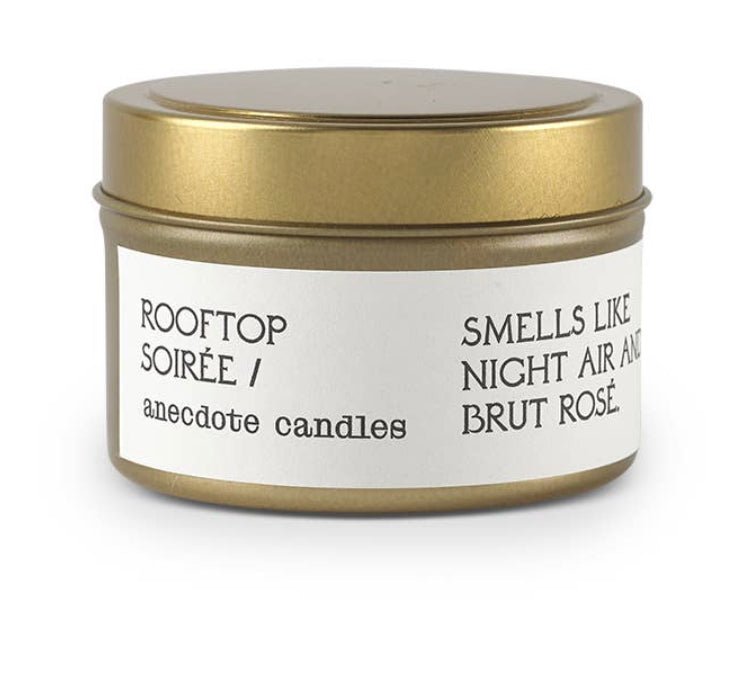 Rooftop Soirée (Peony & Suede) Travel Tin Candle - Good Judy (.com)