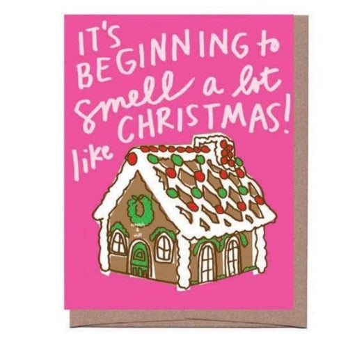 Scratch & Sniff Gingerbread House- Holiday Card - Good Judy (.com)