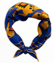 Load image into Gallery viewer, Silk Scarf- Horse Party - Good Judy (.com)