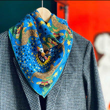 Load image into Gallery viewer, Silk Scarf- Tiger - Good Judy (.com)