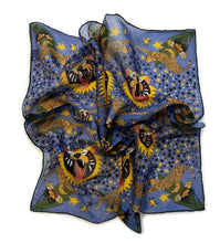 Load image into Gallery viewer, Silk Scarf- Tiger - Good Judy (.com)