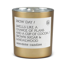 Load image into Gallery viewer, Snow Day Gold Tumbler Candle (Limited Edition) - Good Judy (.com)
