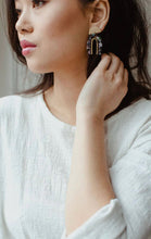 Load image into Gallery viewer, Stacked Arch Earrings- Blond Tortoise - Good Judy (.com)