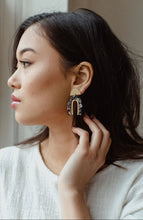 Load image into Gallery viewer, Stacked Arch Earrings- Mineral - Good Judy (.com)
