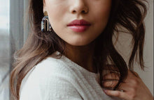 Load image into Gallery viewer, Stacked Arch Earrings- Mineral - Good Judy (.com)