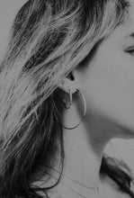 Load image into Gallery viewer, Sunburst Hoop Earrings- Medium - Good Judy (.com)