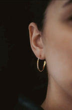 Load image into Gallery viewer, Sunburst Hoop Earrings- Small - Good Judy (.com)