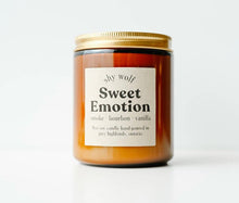 Load image into Gallery viewer, Sweet Emotion Candle - Vanilla, Bourbon, Smoke - Rock N Roll - Good Judy (.com)