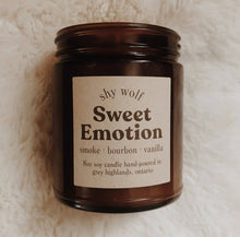 Load image into Gallery viewer, Sweet Emotion Candle - Vanilla, Bourbon, Smoke - Rock N Roll - Good Judy (.com)